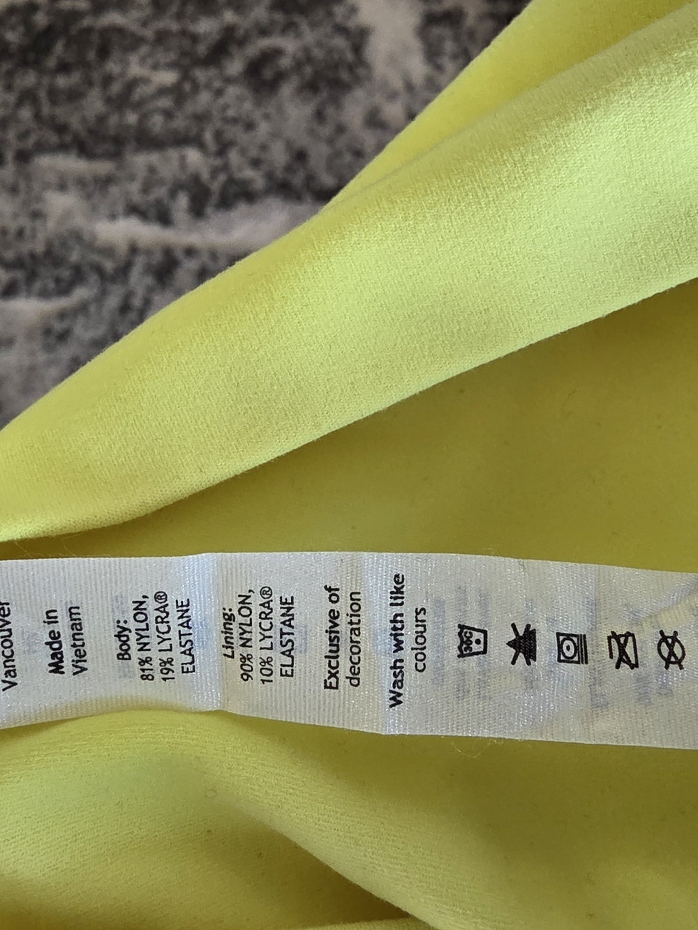 Lululemon Align High-Rise Crop 23" Glow Yellow Size 4 LW6BGLS - Picture 6 of 10